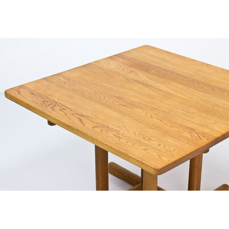 Vintage Solid Oak Dining Table by Børge Mogensen for Fredericia, 1960s