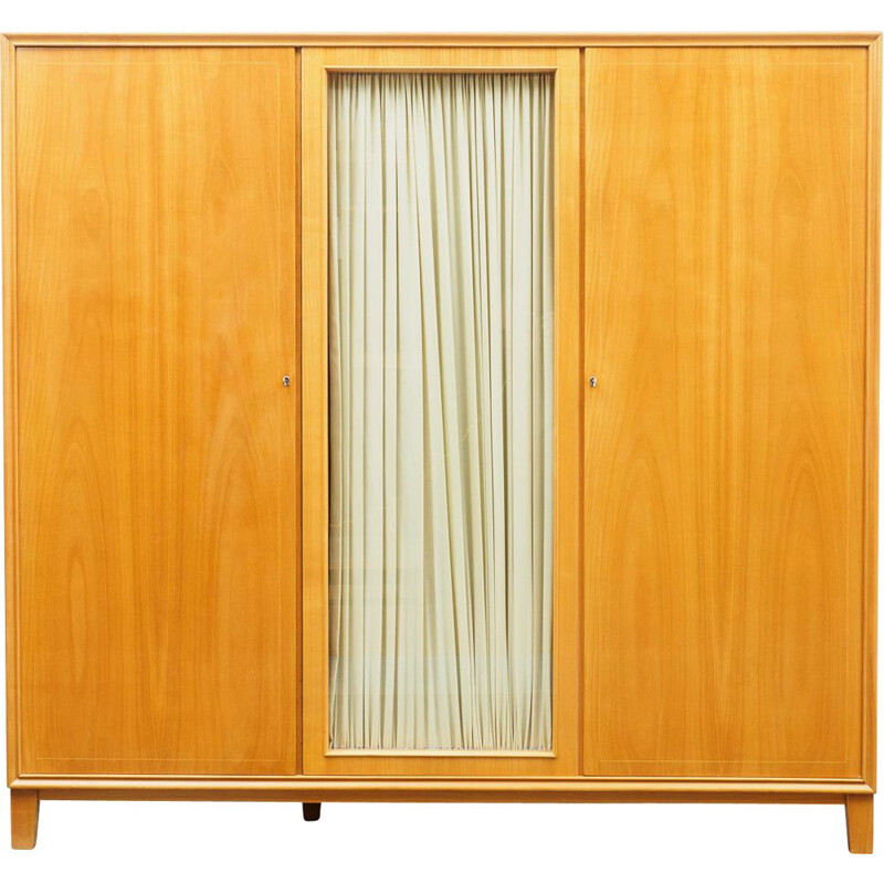 Vintage wardrobe, cherrywood 1950s