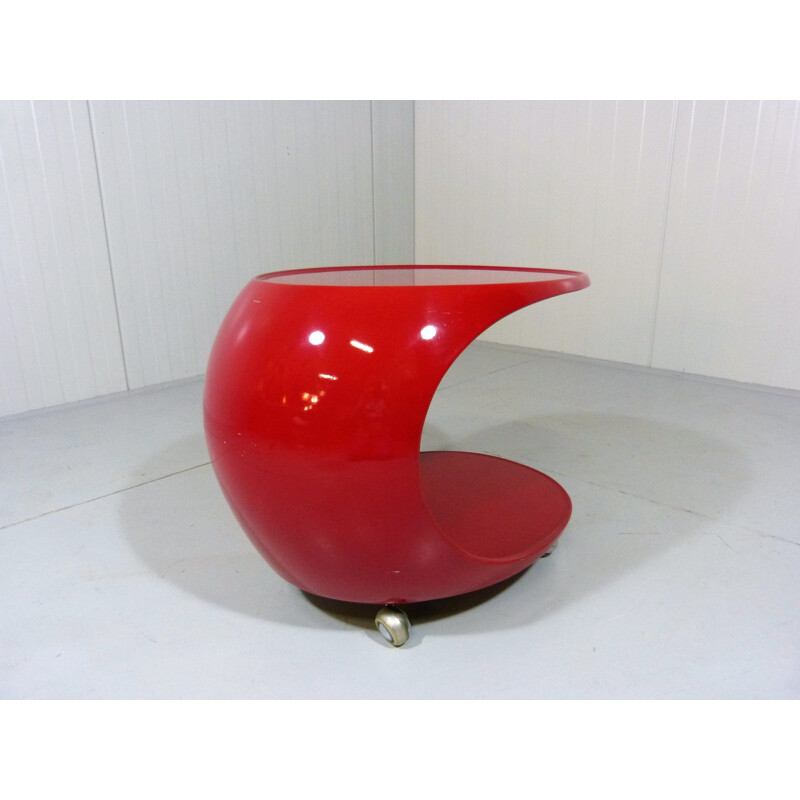 Vintage side table by Opal, Spaceage Germany 1960