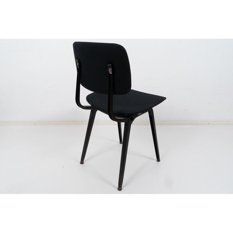 Vintage dining chair by Friso Kramer  black metal