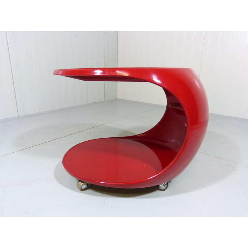 Vintage side table by Opal, Spaceage Germany 1960