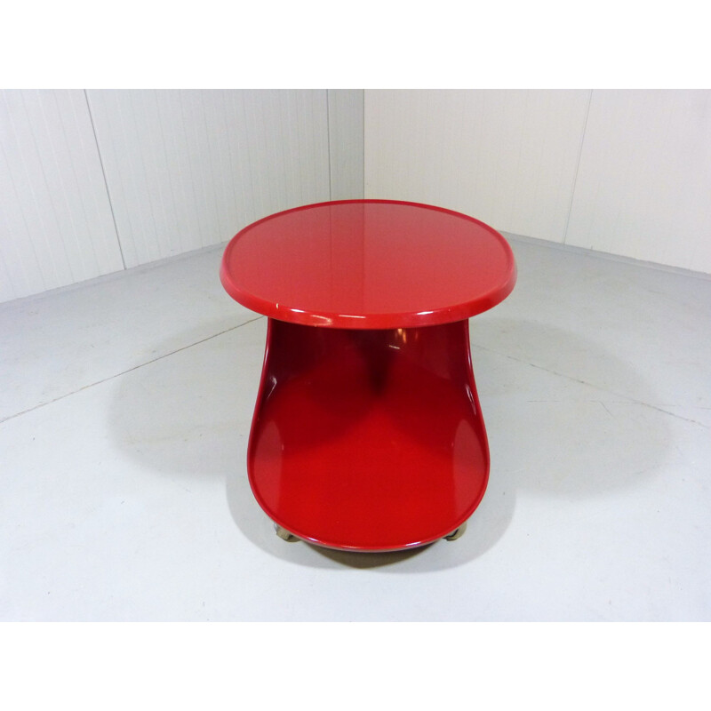 Vintage side table by Opal, Spaceage Germany 1960