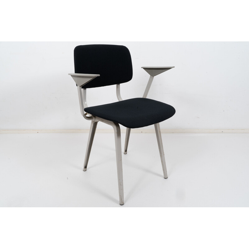 Vintage dining chair with armrests by Friso Kramer