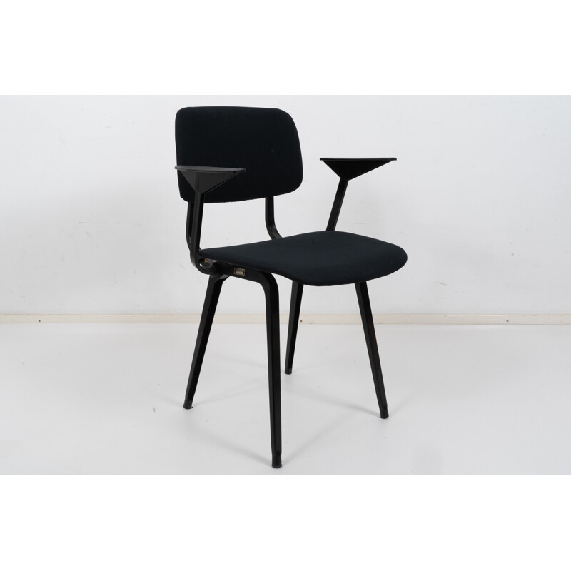 Vintage dining chair with armrests by Friso Kramer