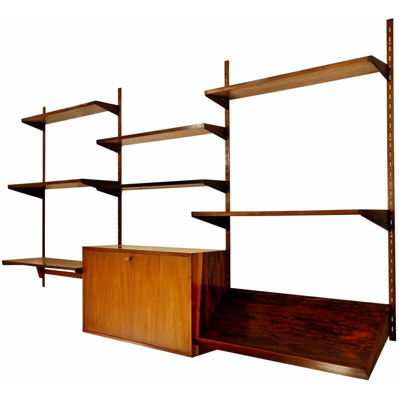 Vintage Wall Unit de Poul Cadovius, 1960s