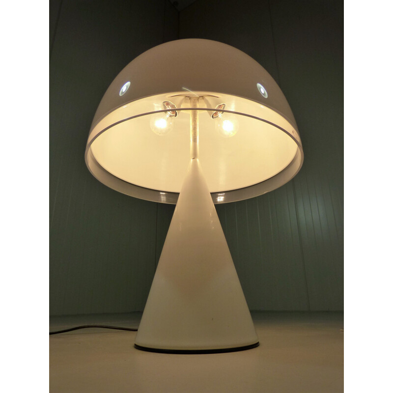 Large vintage Baobab table lamp, model 4044, by Guzzini, Italy 1982