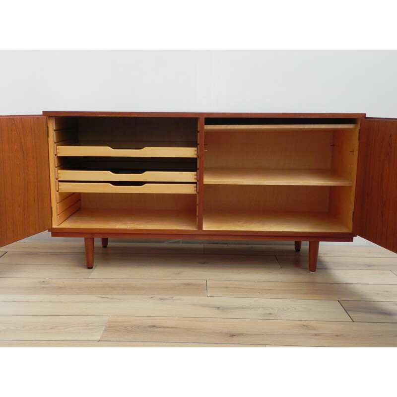 Buffet scandinave en teck, Hans OLSEN - 1960