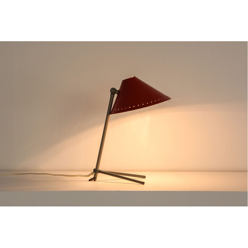 Vintage Pinocchio Lamp Red by Hala Zeist - 1950s