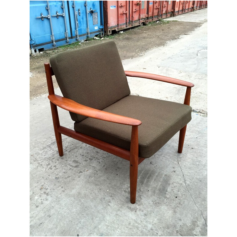 Vintage teak chair, Grete JALK - 1960s