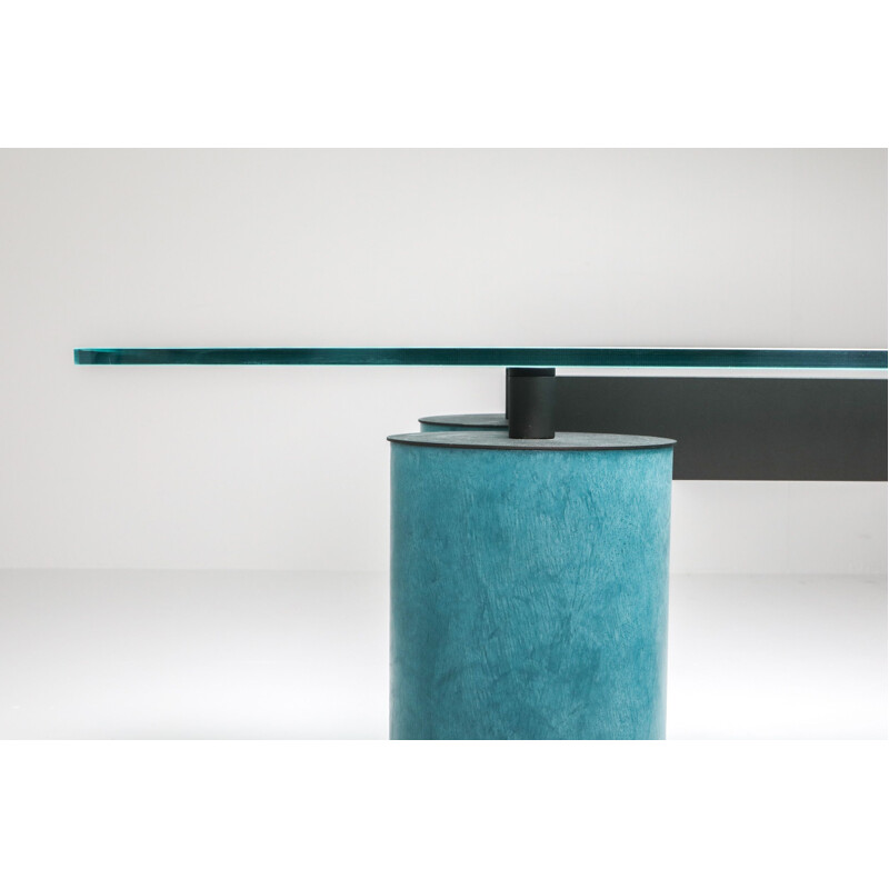 Vintage Massimo Vignelli "Serenissimo" Table Desk for Acerbis 1970s