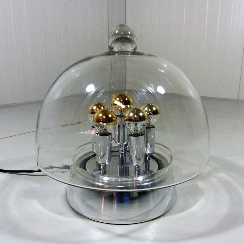 Vintage Sputnik table lamp by Doria Leuchten, Germany