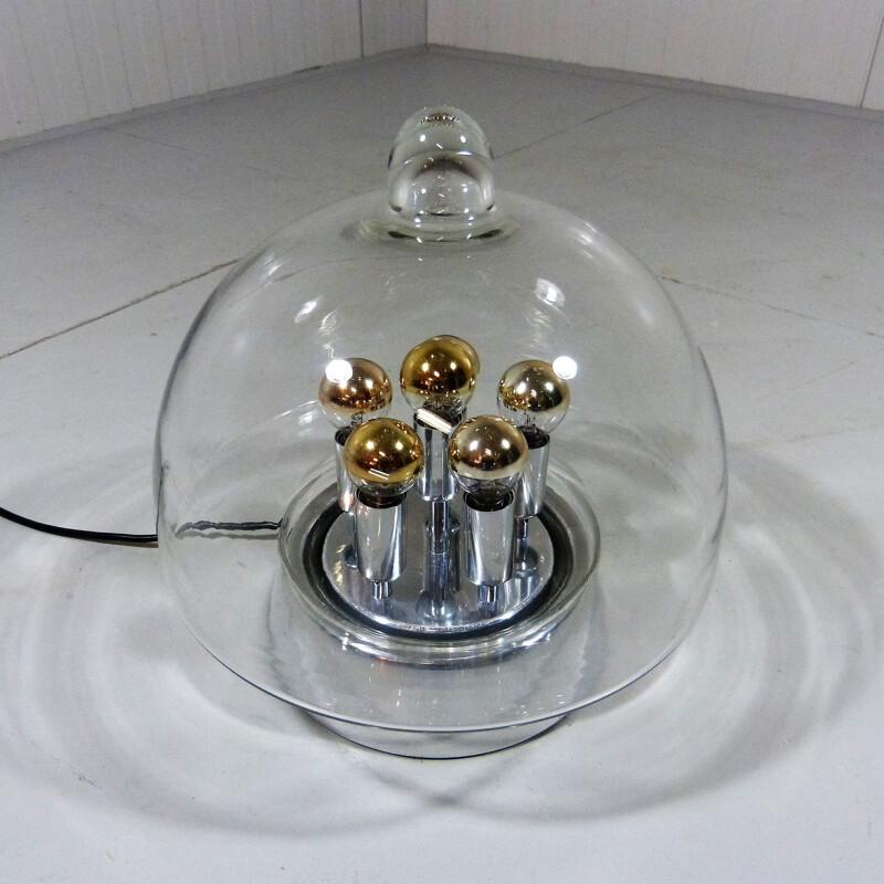 Vintage Sputnik table lamp by Doria Leuchten, Germany