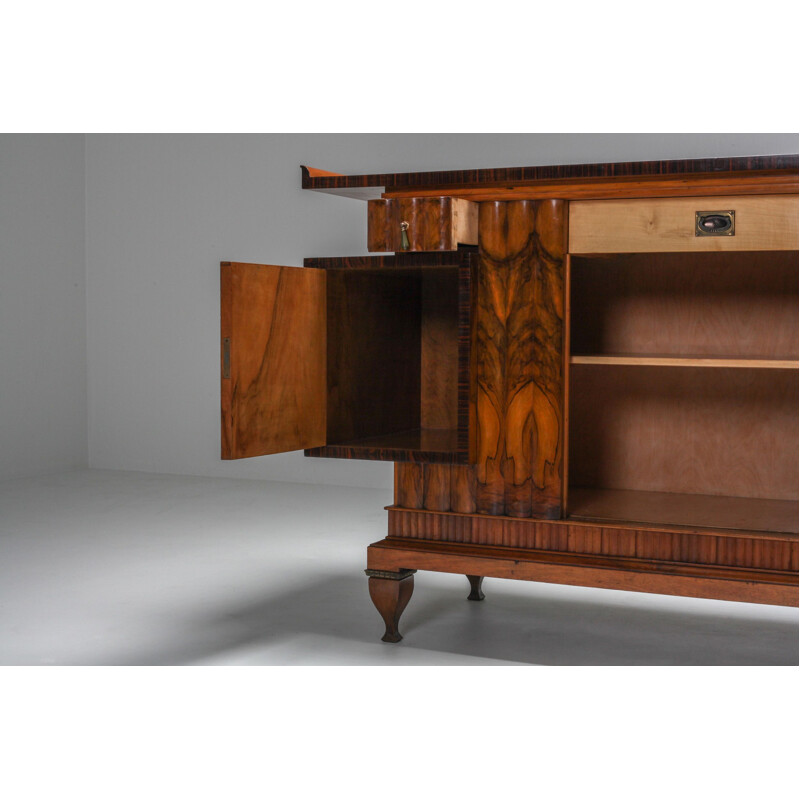 Vintage Credenza Osvaldo Borsani Art Deco 1940s