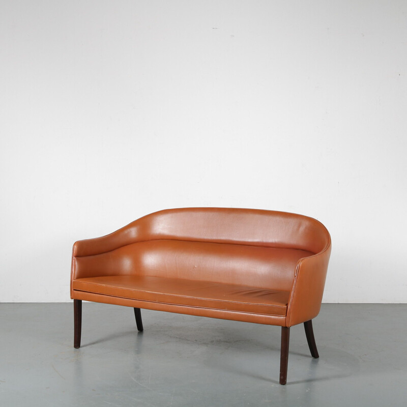 Vintage Sofa for J. Jeppesen, Ole Wanscher Denmark 1950