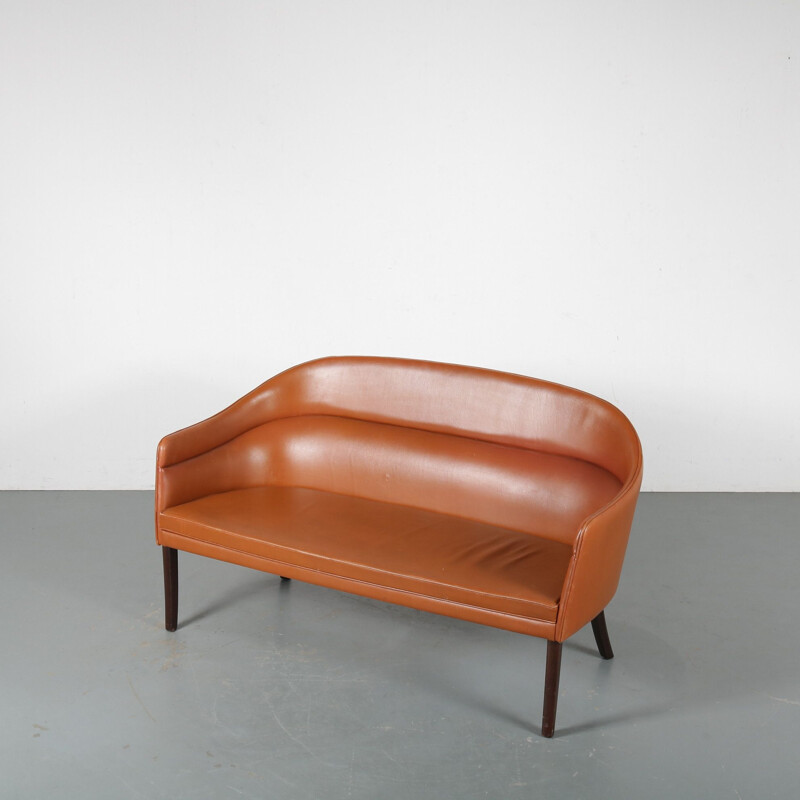 Vintage Sofa for J. Jeppesen, Ole Wanscher Denmark 1950