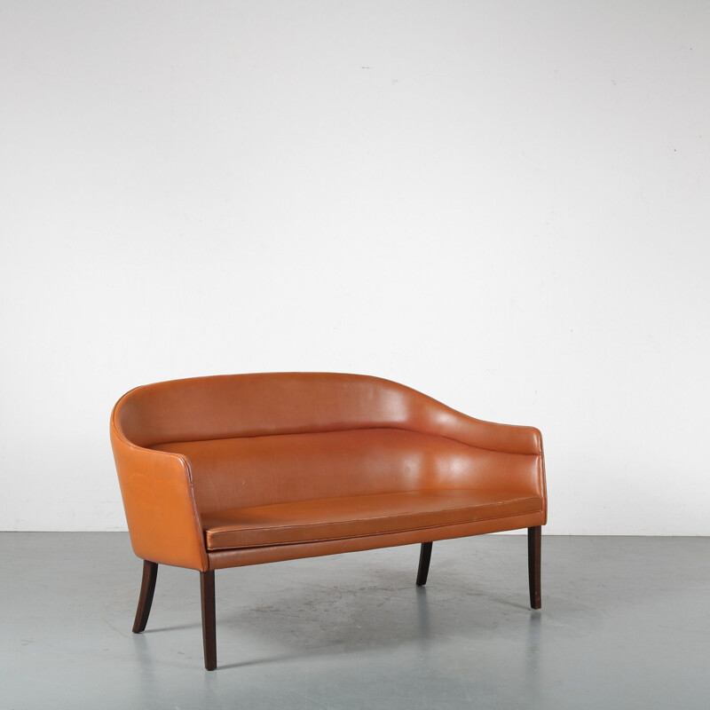 Vintage-Sofa für J. Jeppesen, Ole Wanscher Dänemark 1950