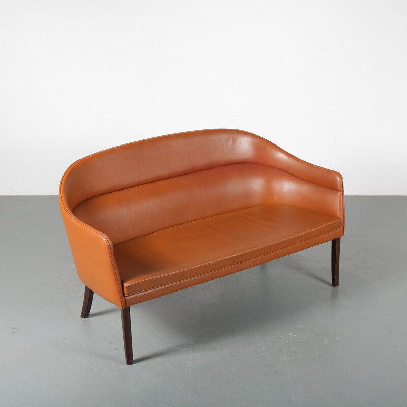 Vintage-Sofa für J. Jeppesen, Ole Wanscher Dänemark 1950