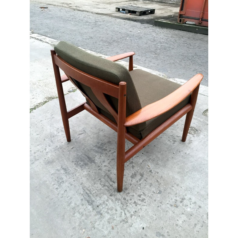 Vintage teak chair, Grete JALK - 1960s