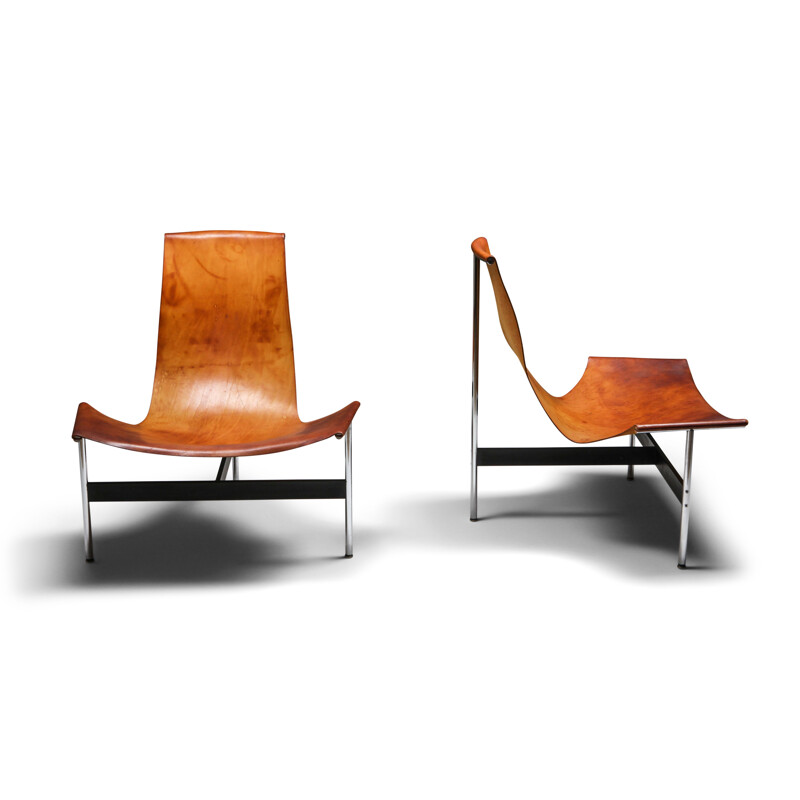 Vintage Lounge Chairs William Katavolos for Laverne International 'TH-15'  - 1960s