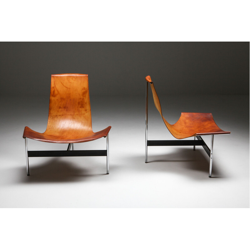 Vintage Lounge Chairs William Katavolos for Laverne International 'TH-15'  - 1960s