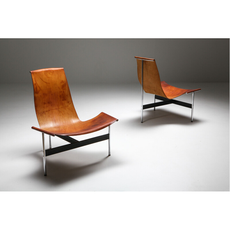 Vintage Lounge Chairs William Katavolos for Laverne International 'TH-15'  - 1960s