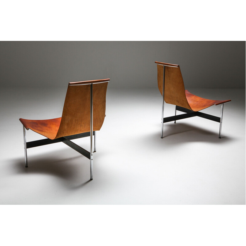 Vintage Lounge Chairs William Katavolos for Laverne International 'TH-15'  - 1960s