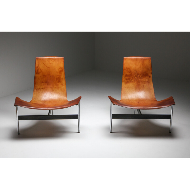 Vintage Lounge Chairs William Katavolos for Laverne International 'TH-15'  - 1960s