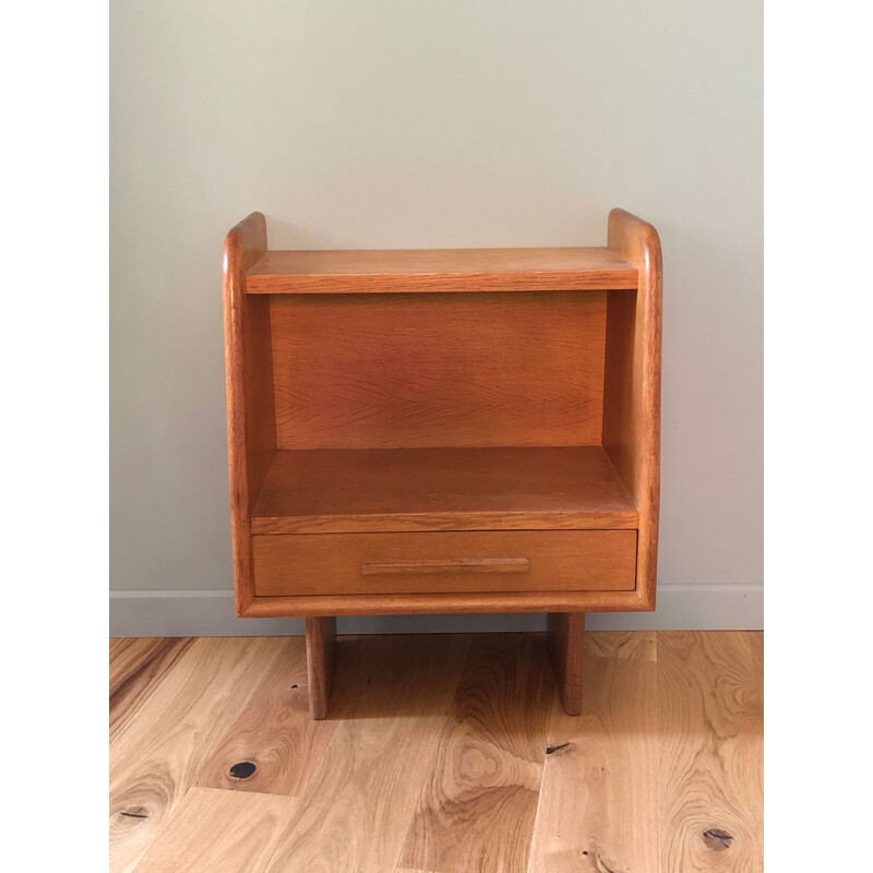 Vintage eiken dressoir van Charles Dudouyt, 1940