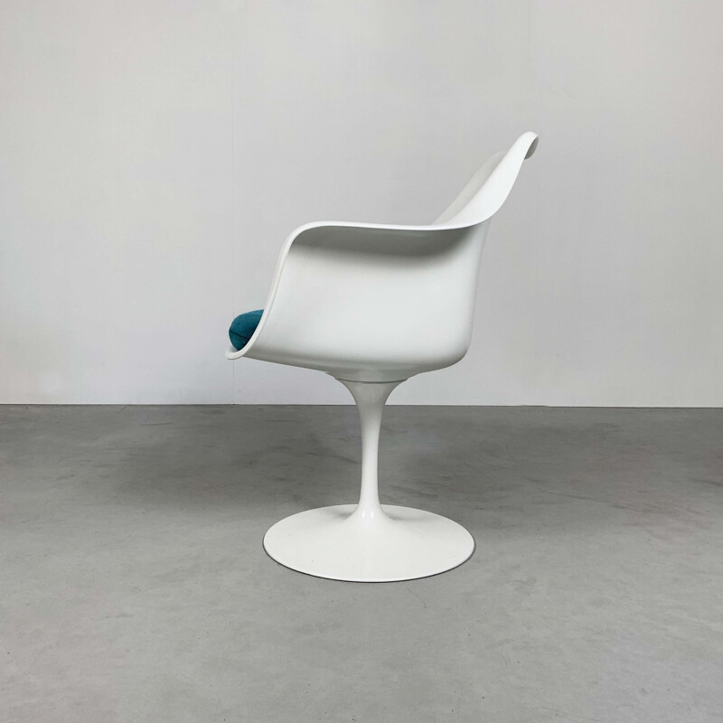 Vintage Swivel Tulip Armchair by Eero Saarinen for Knoll, 1970s