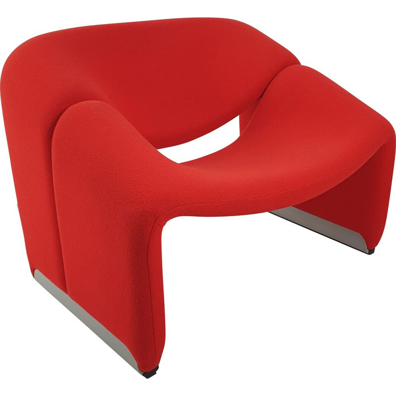 Vintage Model F598 Groovy Lounge Chair by Pierre Paulin for Artifort, 1980s