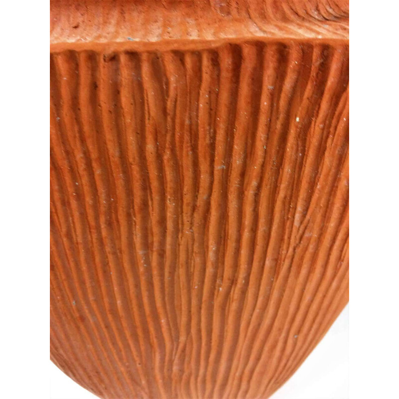 Vintage Large Unglazed Earthenware Vase, by Kähler,  Svend Hammershøi Denmark 1930s