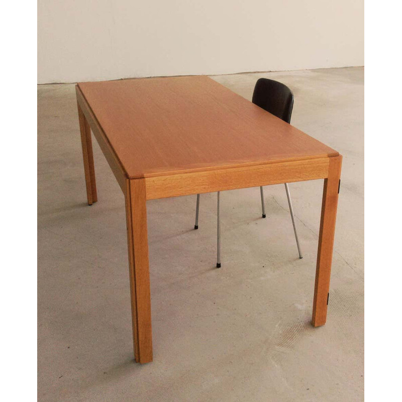 Mesa dobrável de carvalho Vintage por Fredericia Stolefabrik Børge Mogensen, Dinamarca 1971