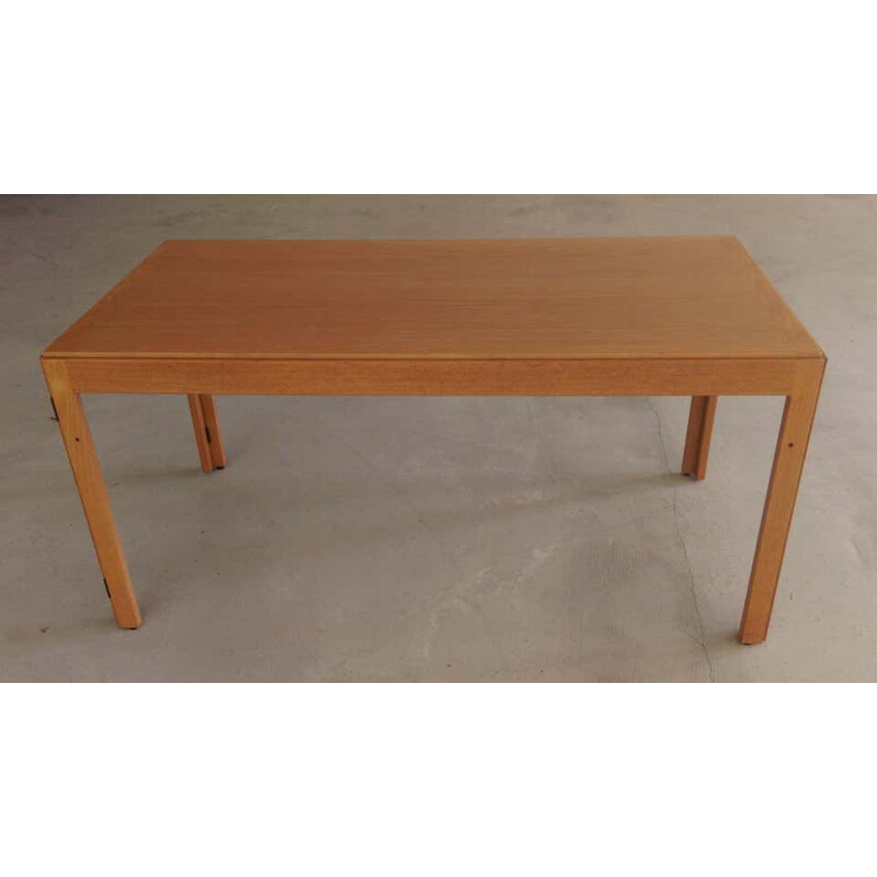 Vintage oak folding desk by Fredericia Stolefabrik Børge Mogensen, Denmark 1971