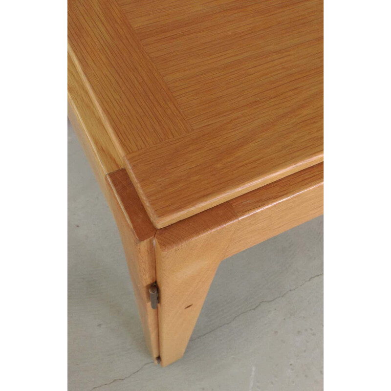 Vintage oak folding desk by Fredericia Stolefabrik Børge Mogensen, Denmark 1971