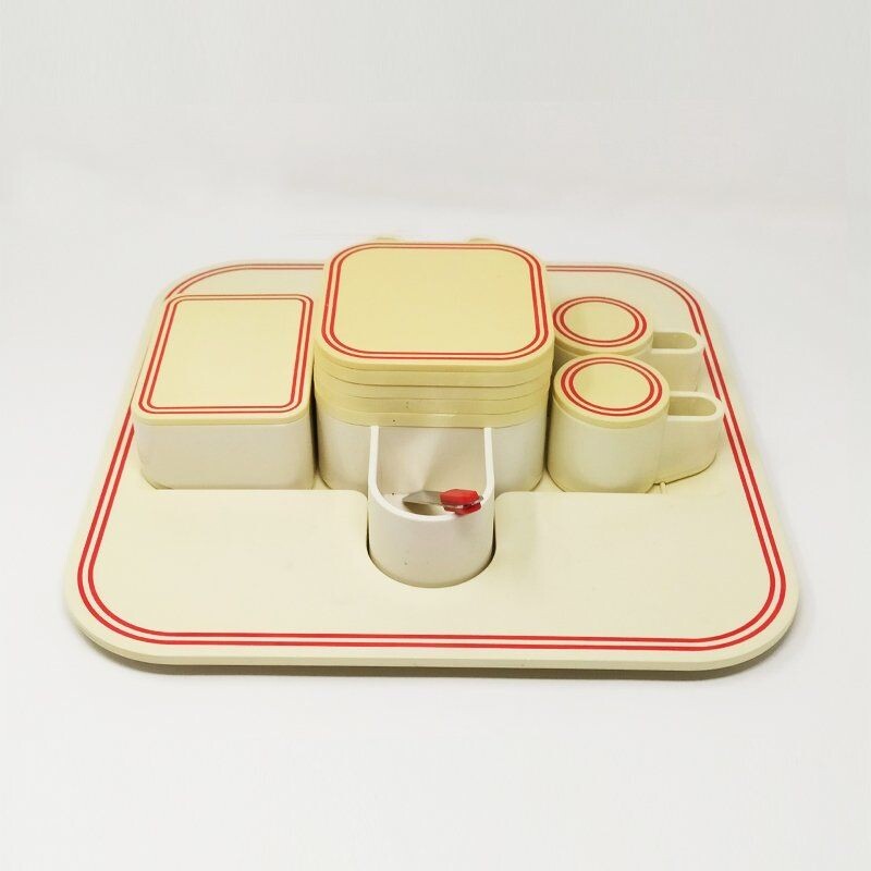 Vintage Coffee Set by Pino Spagnolo for Biesse, 1976