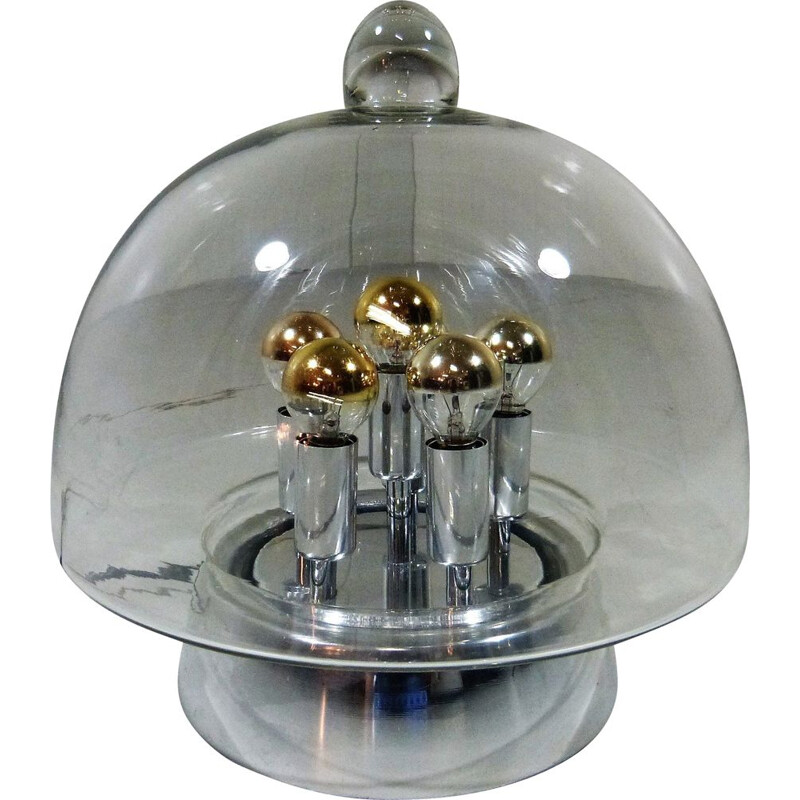 Vintage Sputnik table lamp by Doria Leuchten, Germany