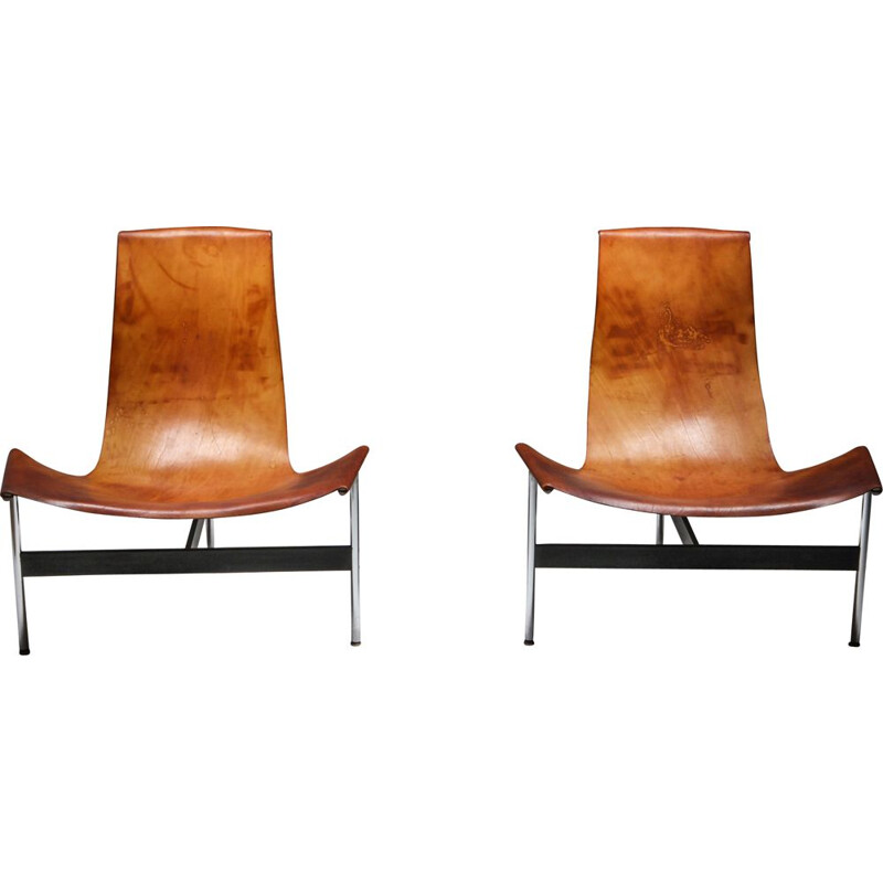 Vintage Lounge Chairs William Katavolos for Laverne International 'TH-15'  - 1960s