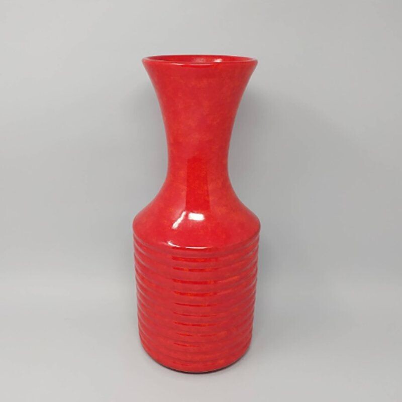 Large Vintage Vase Space Age Italian, 1970s