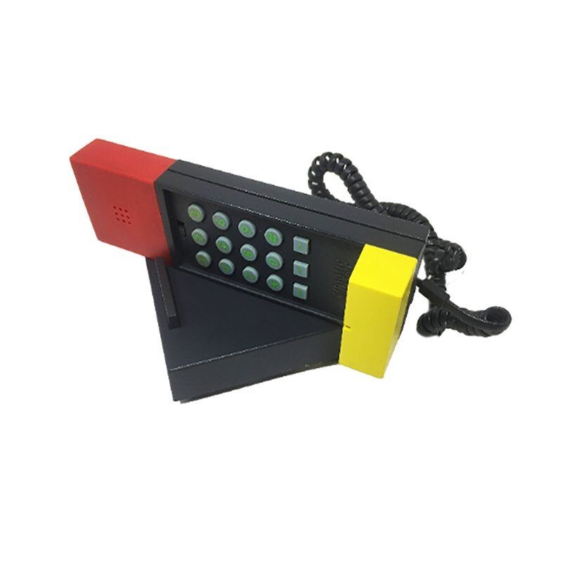 Telefone de plástico Vintage por Ettore Sottsass, 1986