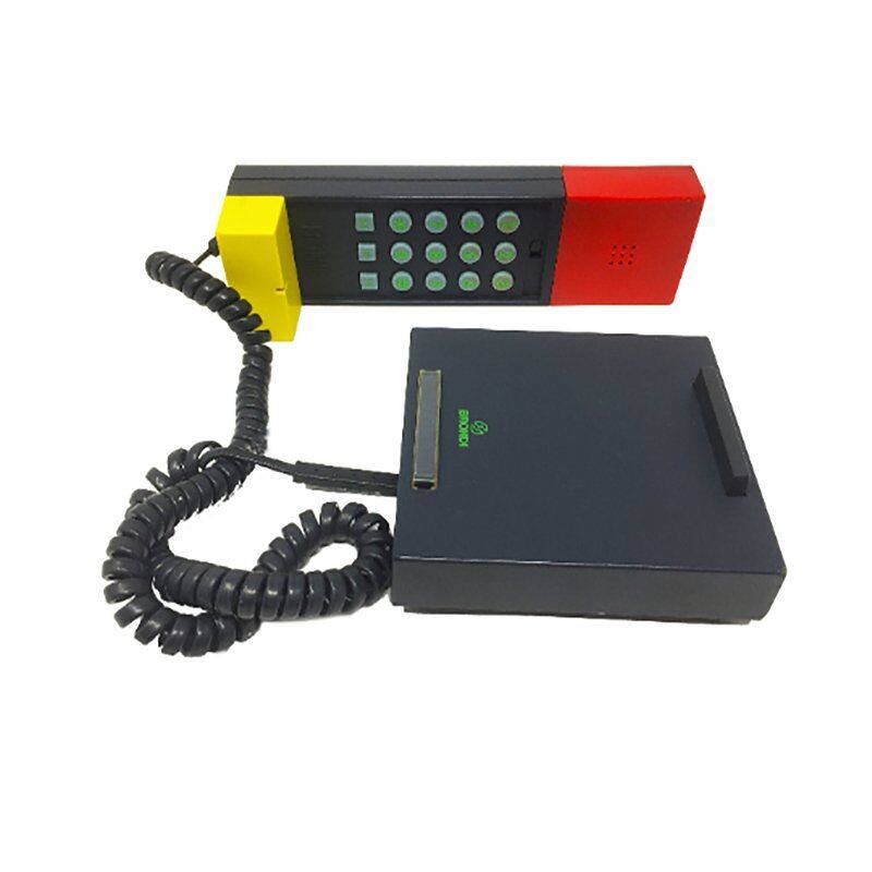 Vintage plastic Phone by Ettore Sottsass, 1986