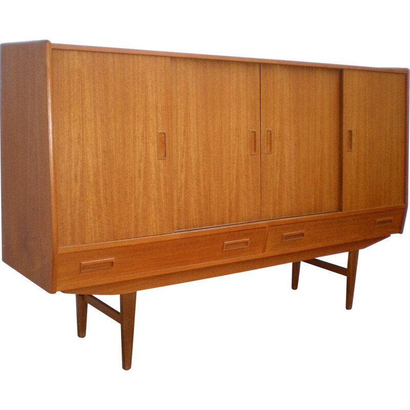 P. Westergaard Scandinavian sideboard in teak, Borge SEINDAL -1960s