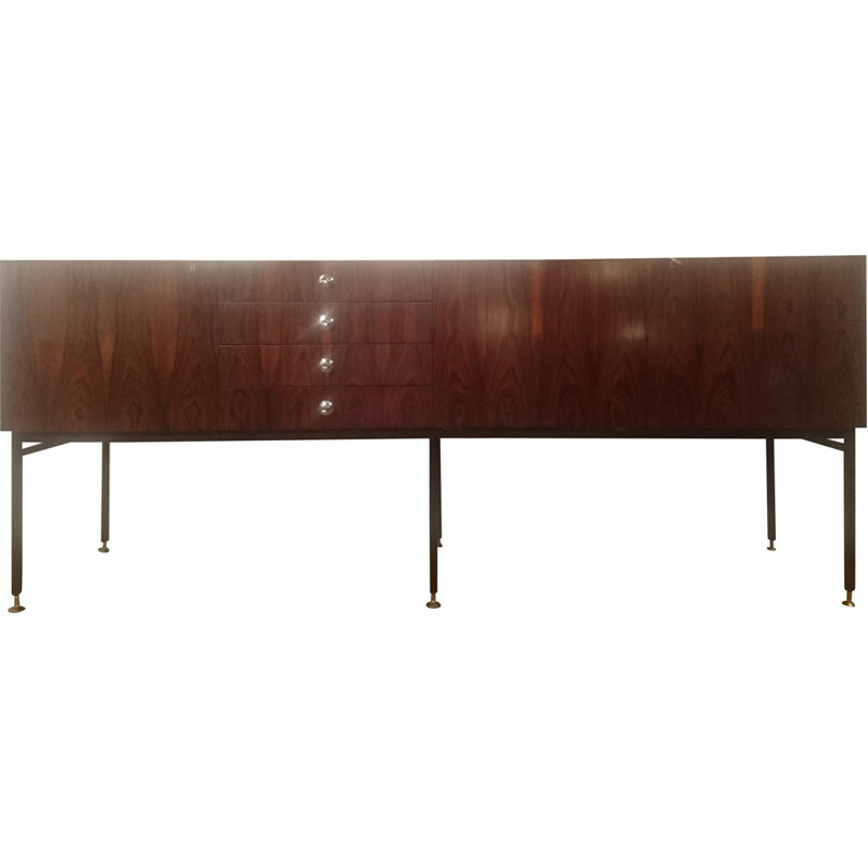 Rio rosewood french sideboard, Alain RICHARD - 1959