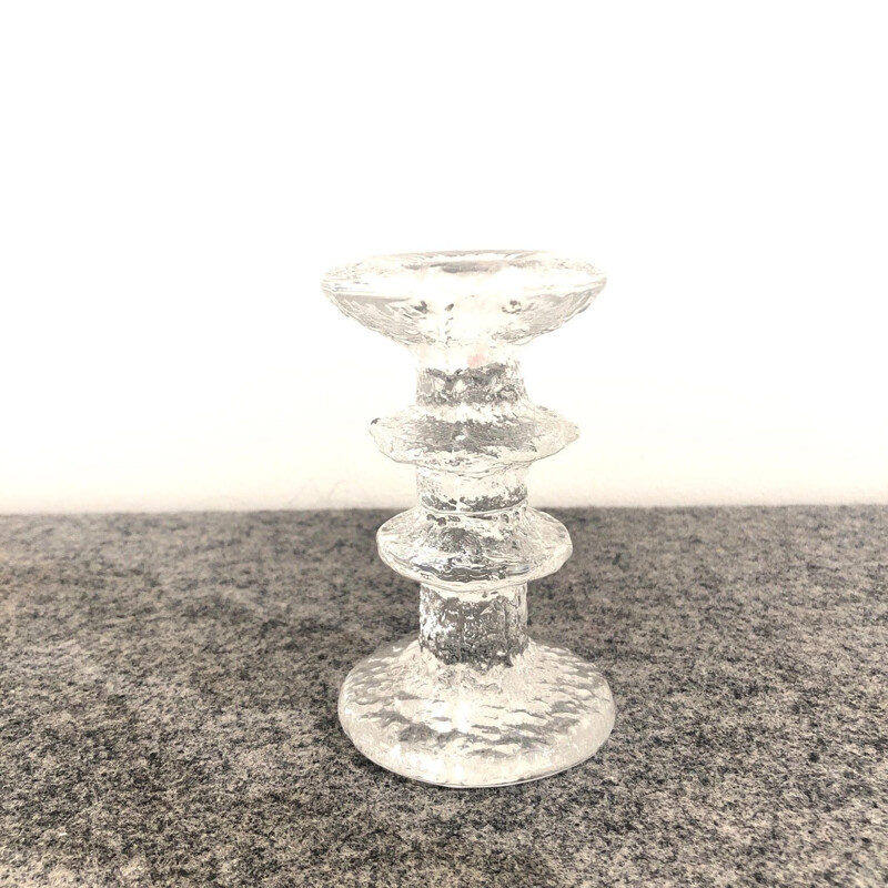 Set of 3 vintage candleholders by Timo Sarpaneva for Iitalia Finnish origin 1970