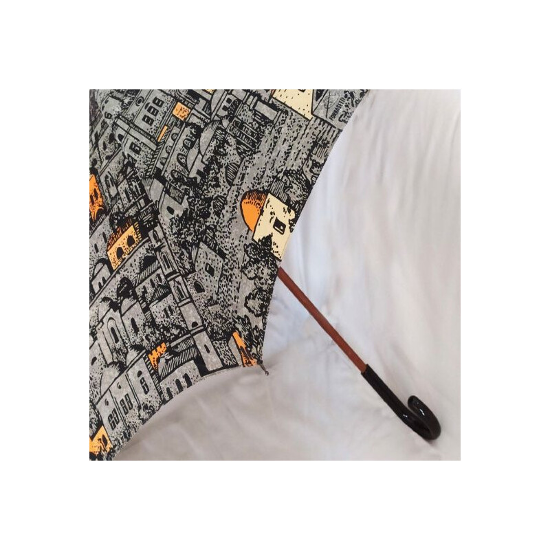 Original Vintage-Regenschirm von Piero Fornasetti