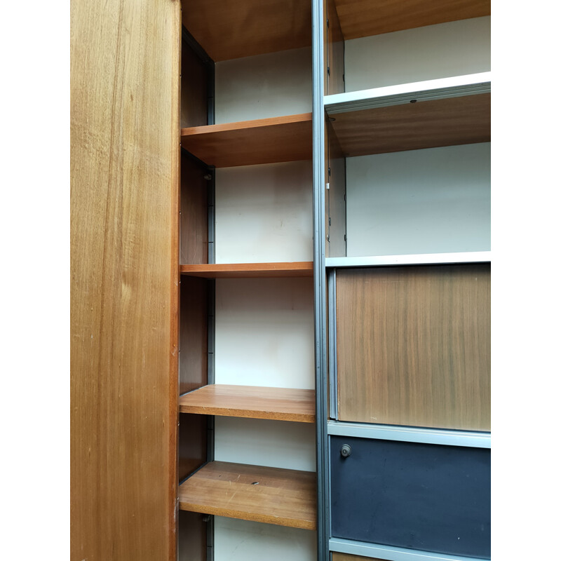 Vintage bookcase Georges frydman shelves