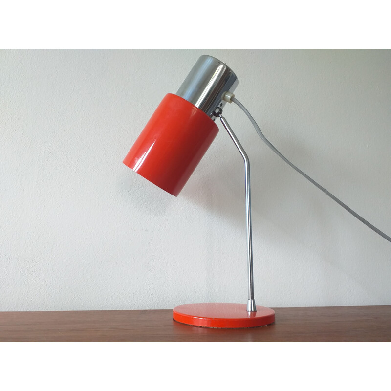 Mid Century Table Lamp Napako, by Josef Hurka, 1970s