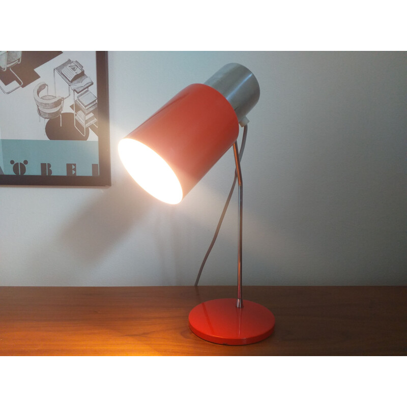 Mid Century Table Lamp Napako, by Josef Hurka, 1970s