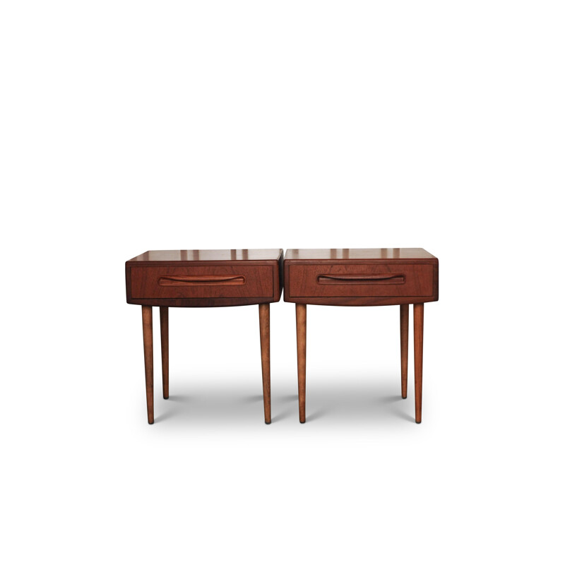 Pair of Teak Bedside Tables from G-Plan, 1960s