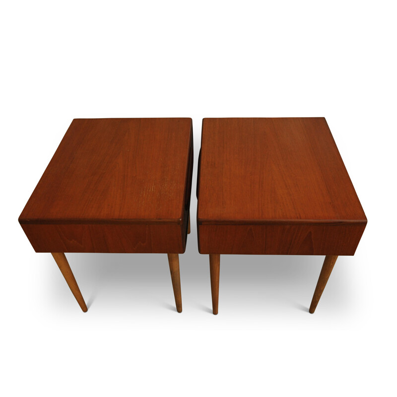 Pair of Teak Bedside Tables from G-Plan, 1960s