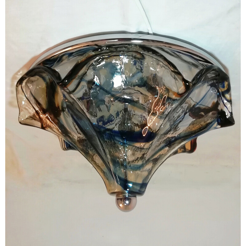 Vintage Ceiling light by Carlo Nason for Mazzega 1970